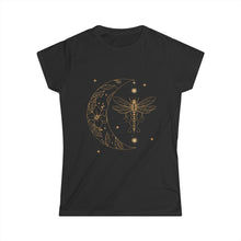 Load image into Gallery viewer, Women&#39;s Dragonfly Moon Tee
