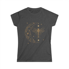 Load image into Gallery viewer, Women&#39;s Dragonfly Moon Tee
