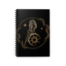 Load image into Gallery viewer, Goddess Spiral Notebook - Ruled Line
