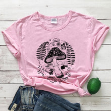 Load image into Gallery viewer, Forest Mushrooms Womens T-shirt
