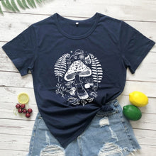 Load image into Gallery viewer, Forest Mushrooms Womens T-shirt
